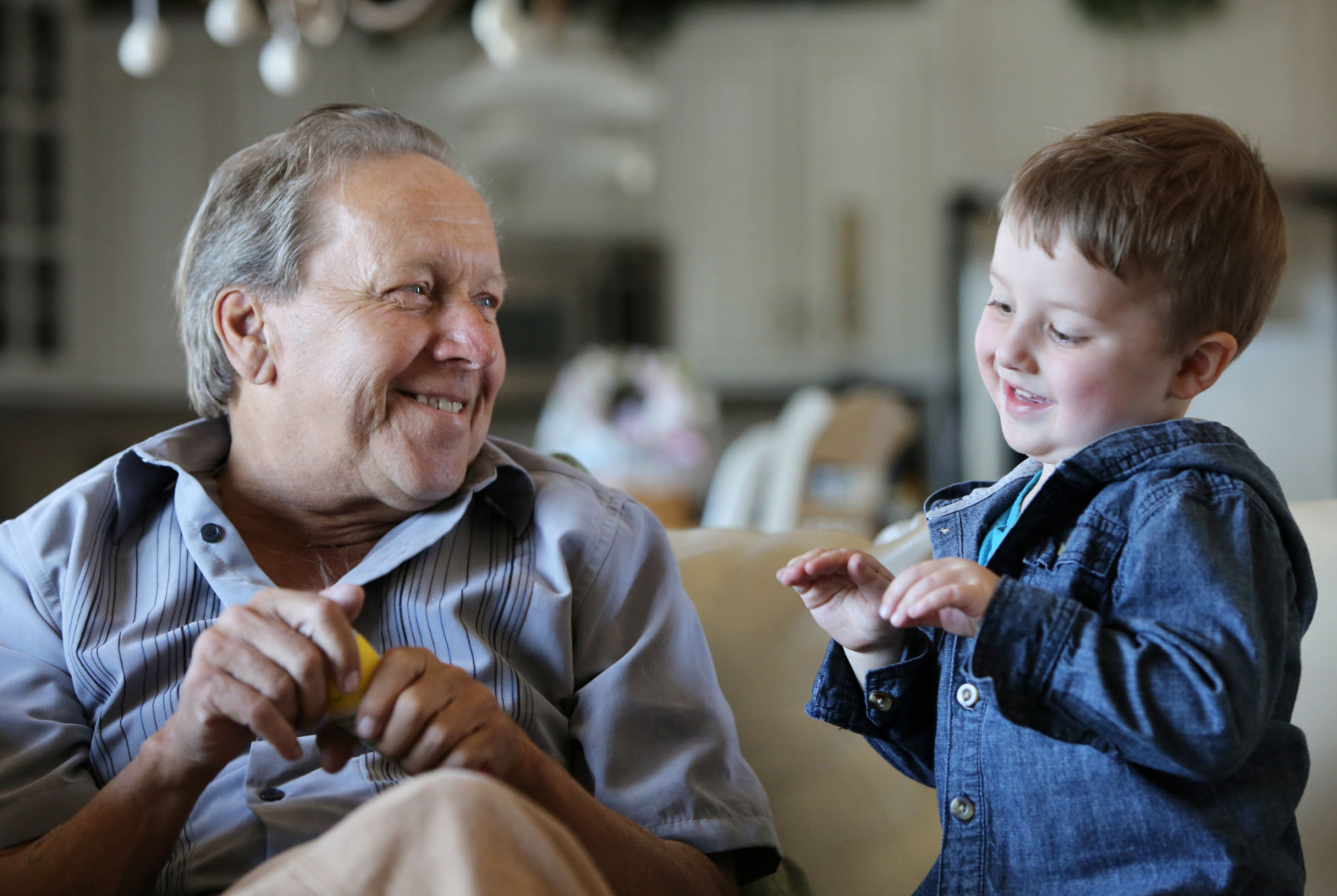 Craig with grandson